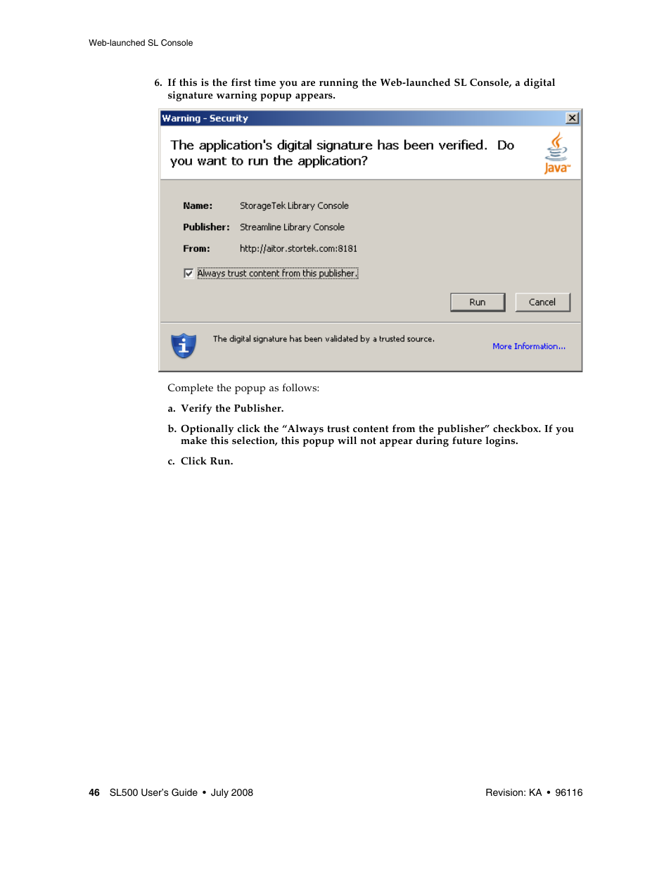 Sun Microsystems StorageTek Modular Library System SL500 User Manual | Page 78 / 436