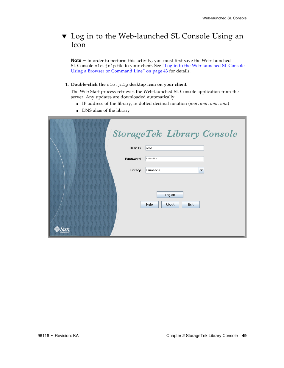 Sun Microsystems StorageTek Modular Library System SL500 User Manual | Page 81 / 436