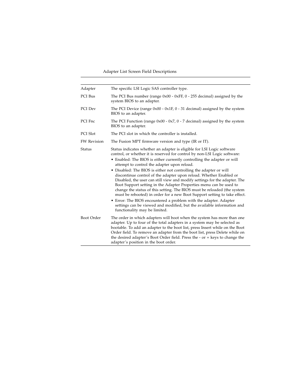 Table e-2 | Sun Microsystems Sun Fire X4100 User Manual | Page 255 / 302