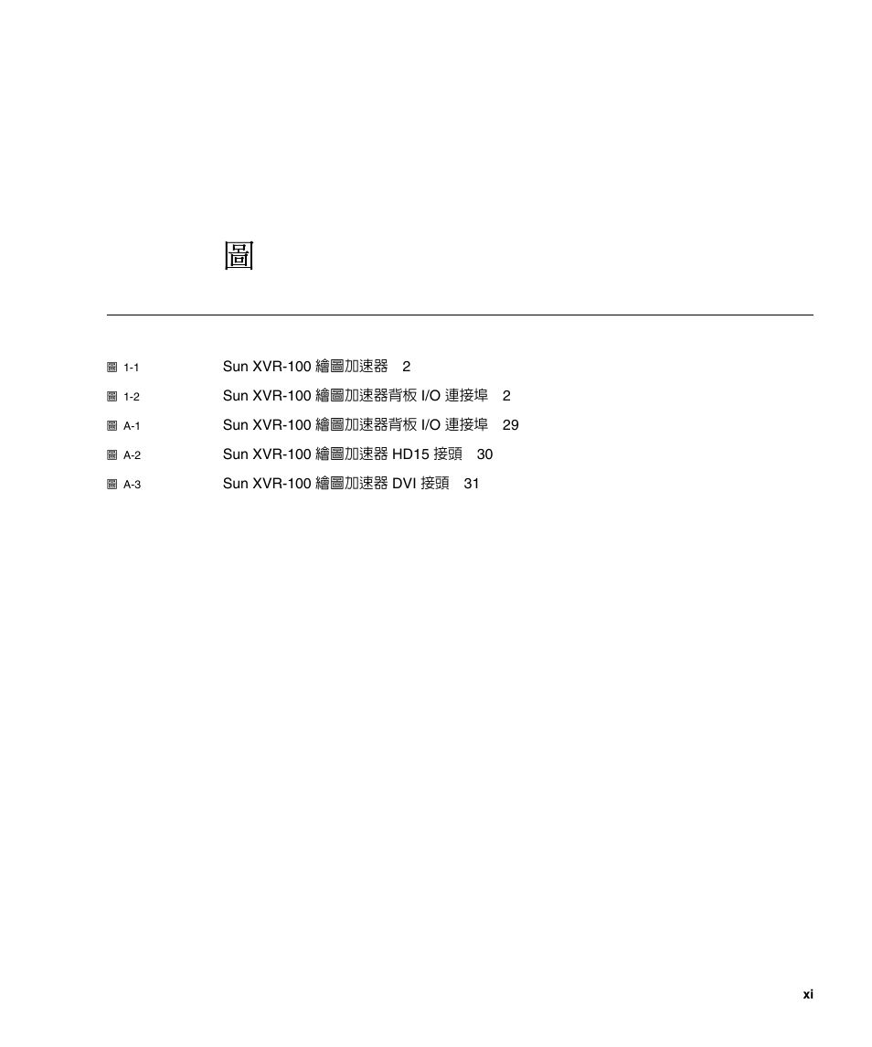 Sun Microsystems XVR-100 User Manual | Page 11 / 52