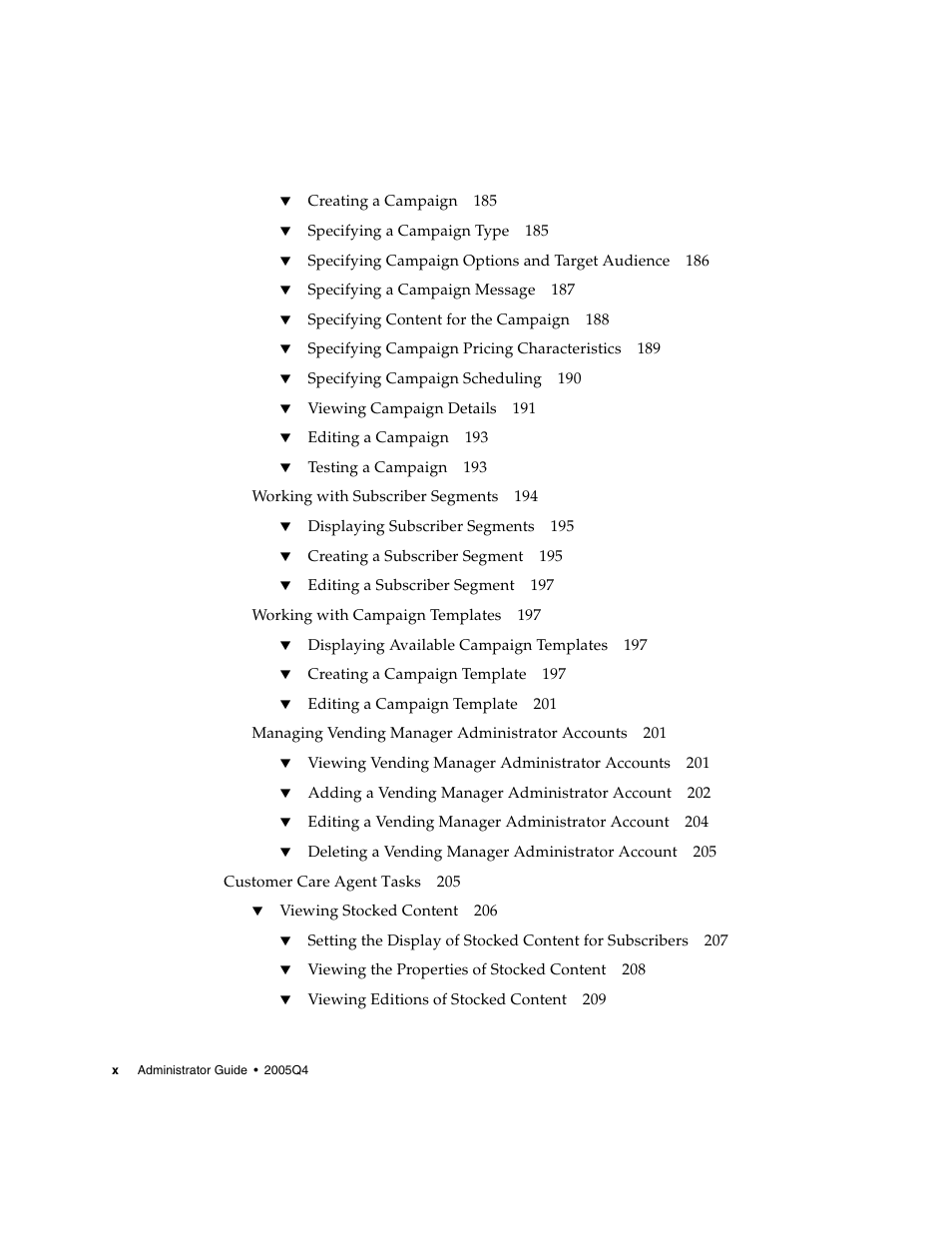 Sun Microsystems Sun Java System Content Delivery Server 5 User Manual | Page 10 / 283