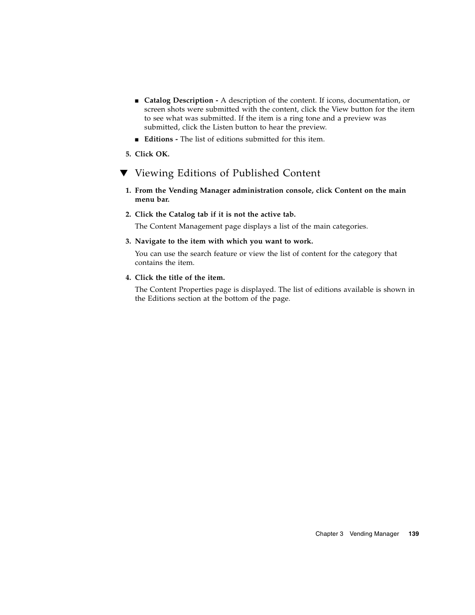 Viewing editions of published content | Sun Microsystems Sun Java System Content Delivery Server 5 User Manual | Page 158 / 283