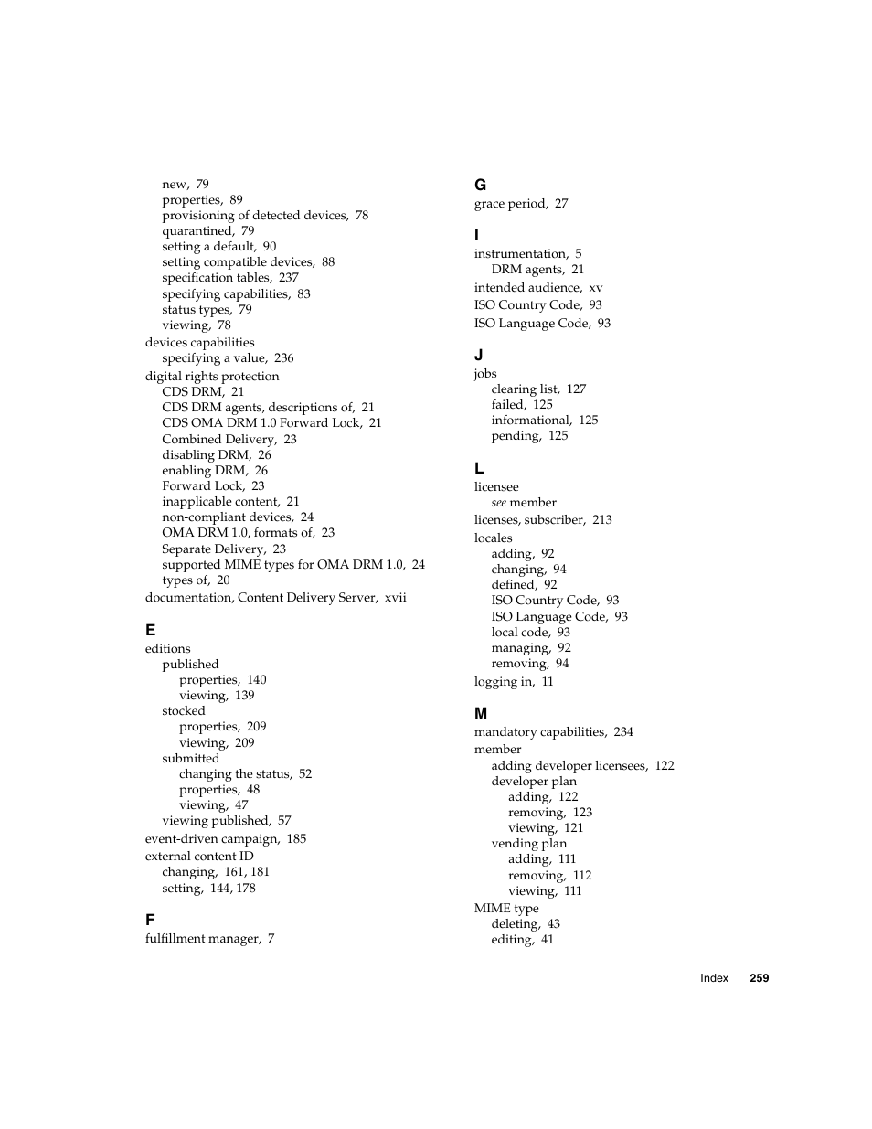 Sun Microsystems Sun Java System Content Delivery Server 5 User Manual | Page 278 / 283