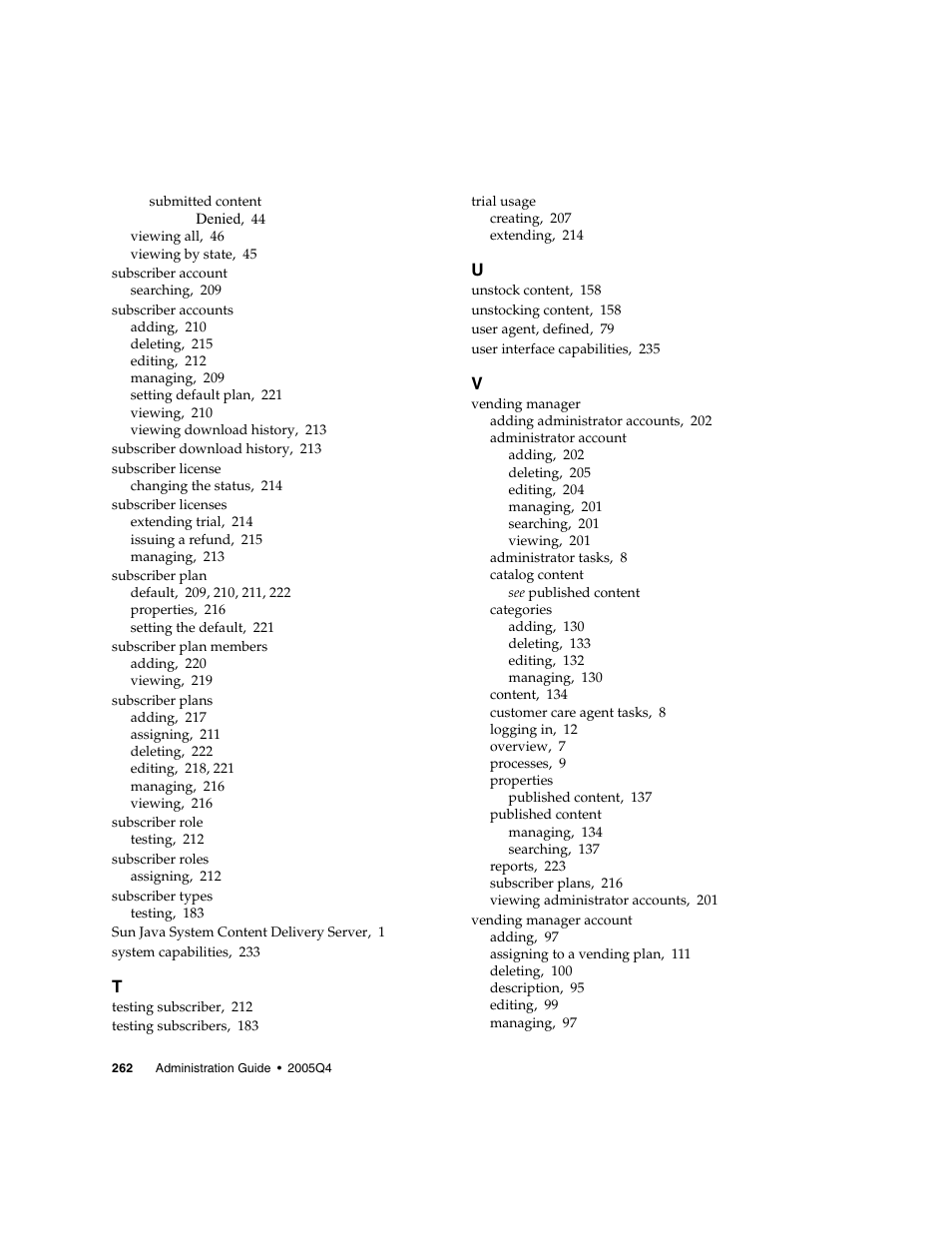 Sun Microsystems Sun Java System Content Delivery Server 5 User Manual | Page 281 / 283