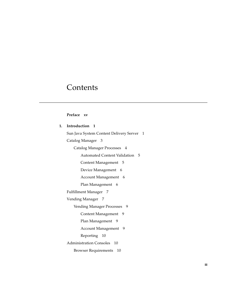 Sun Microsystems Sun Java System Content Delivery Server 5 User Manual | Page 3 / 283