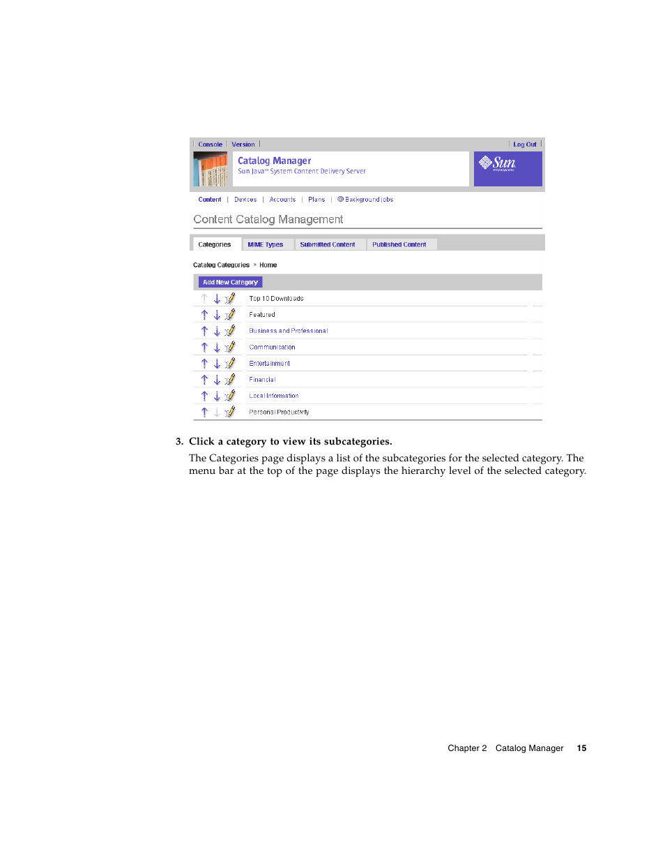 Sun Microsystems Sun Java System Content Delivery Server 5 User Manual | Page 33 / 283