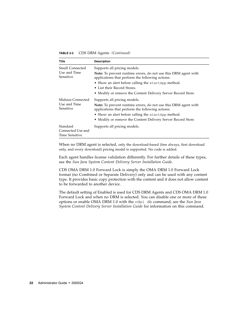 Sun Microsystems Sun Java System Content Delivery Server 5 User Manual | Page 40 / 283