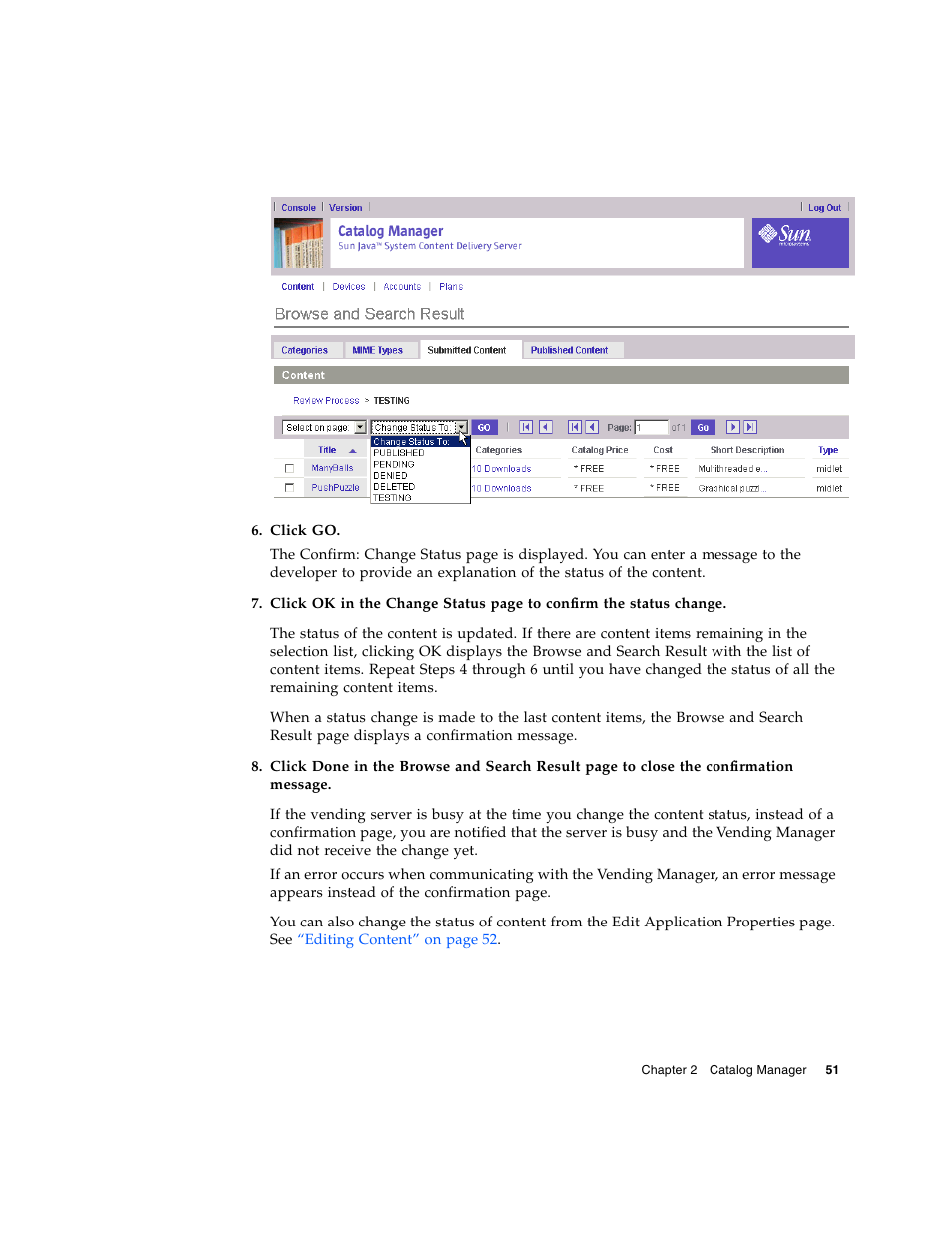 Sun Microsystems Sun Java System Content Delivery Server 5 User Manual | Page 69 / 283
