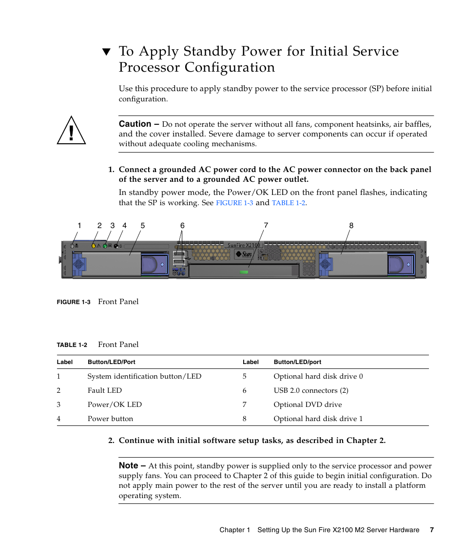Sun Microsystems Sun Fire X2100 M2 User Manual | Page 11 / 40