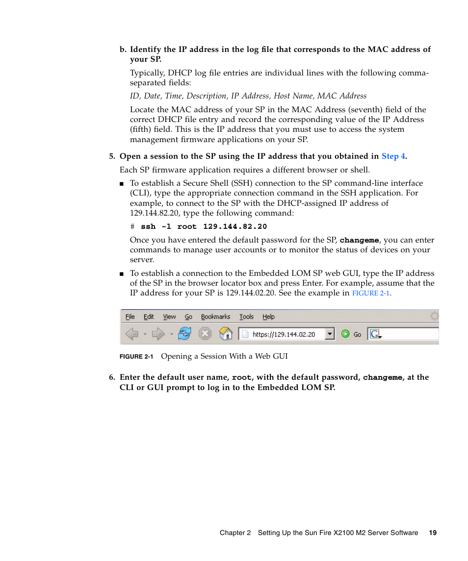 Step b, Step 5 | Sun Microsystems Sun Fire X2100 M2 User Manual | Page 23 / 40
