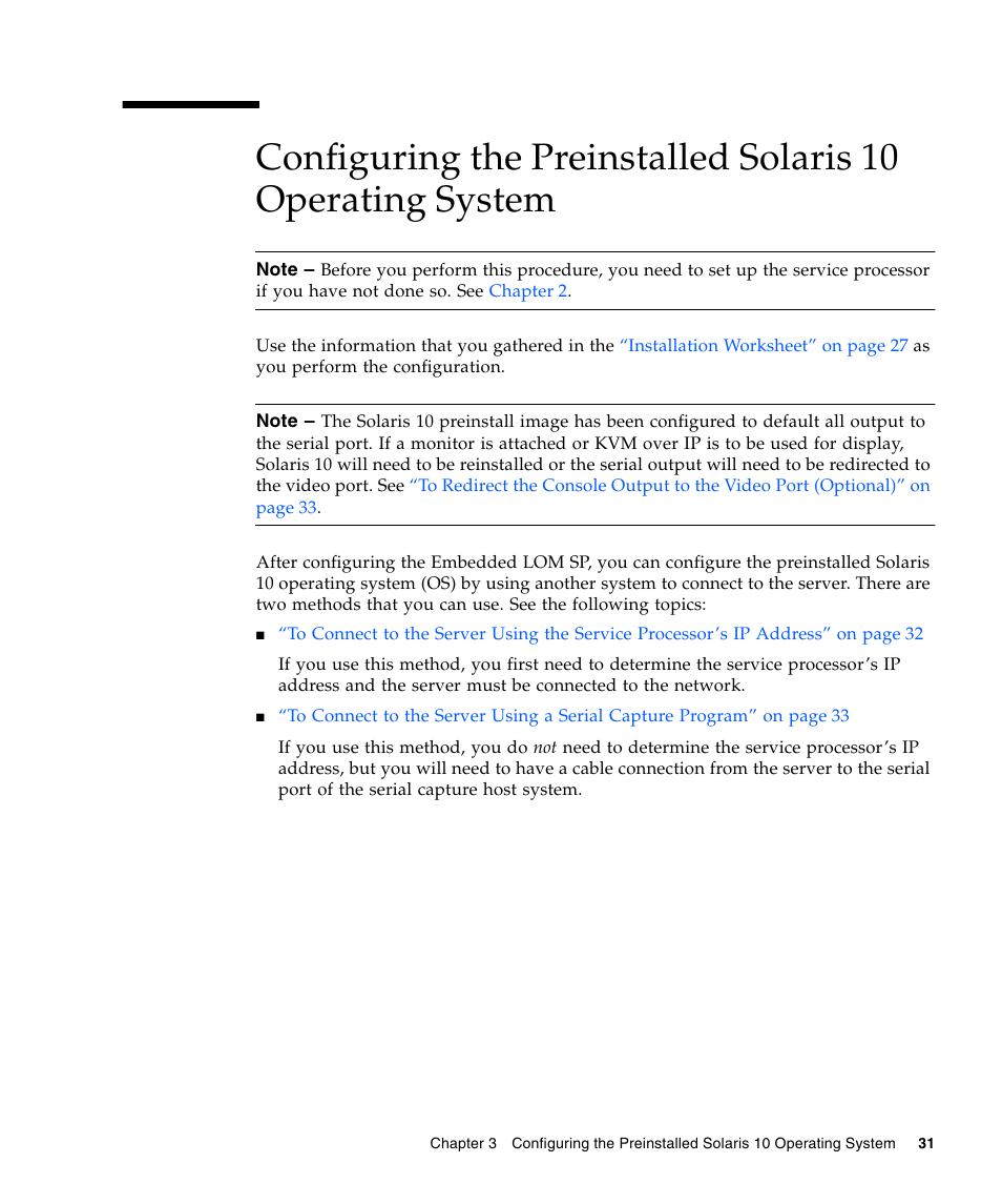 Sun Microsystems Sun Fire X2100 M2 User Manual | Page 35 / 40