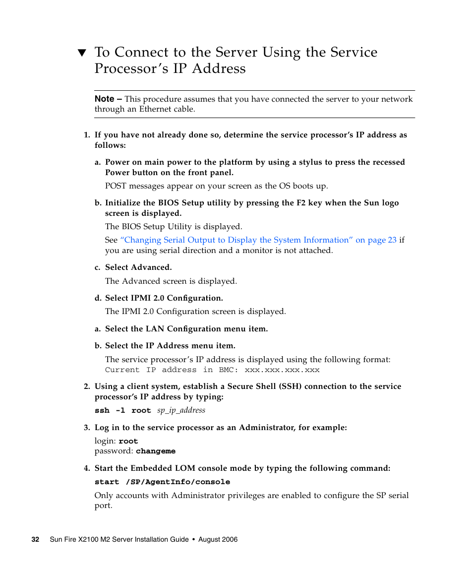 Sun Microsystems Sun Fire X2100 M2 User Manual | Page 36 / 40