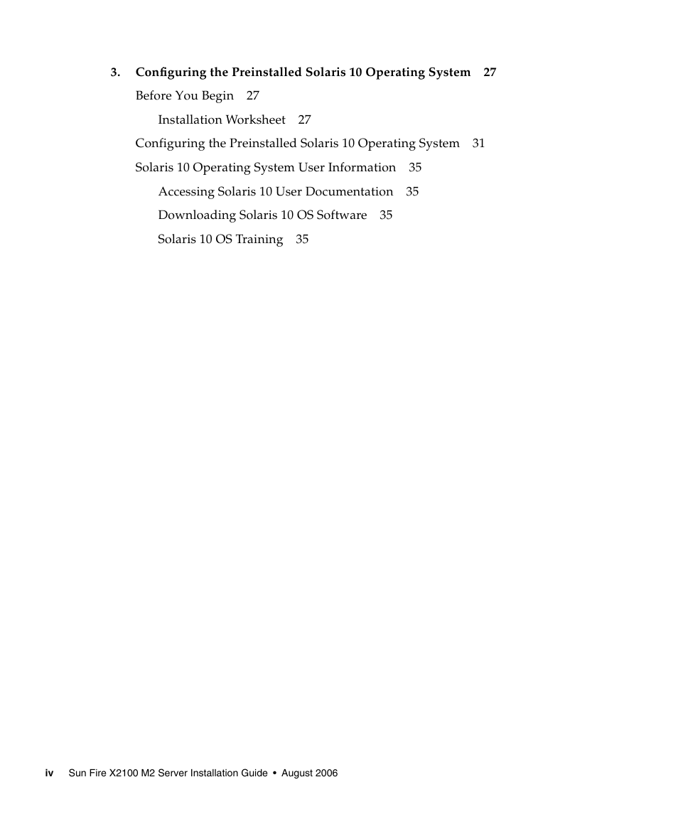 Sun Microsystems Sun Fire X2100 M2 User Manual | Page 4 / 40