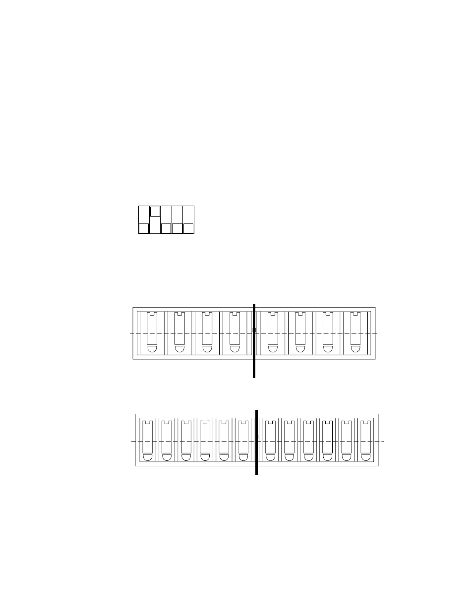 3 2x7 configuration, 1 option switch, 2x7 configuration | Sun Microsystems Sun StorEdge A3500 User Manual | Page 23 / 44
