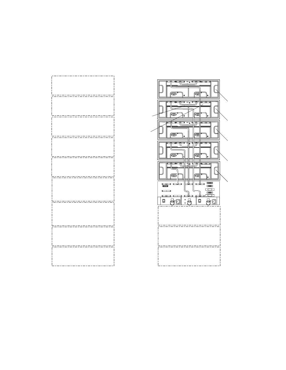 4 scsi connections for controller module c, Figure221 3x15 (controller module c), Figure 2-21 | Sun Microsystems Sun StorEdge A3500 User Manual | Page 40 / 44