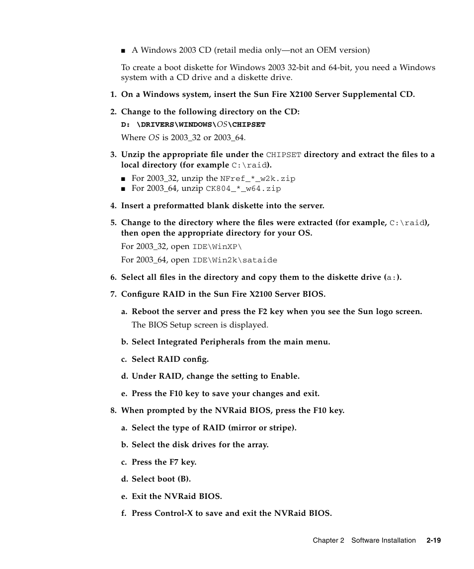 Sun Microsystems SUN FIRE X2100 User Manual | Page 53 / 78