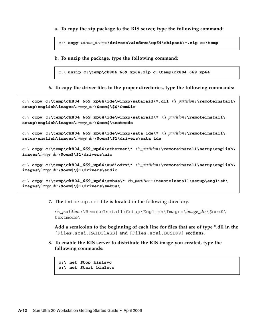 Sun Microsystems SUN FIRE X2100 User Manual | Page 76 / 78