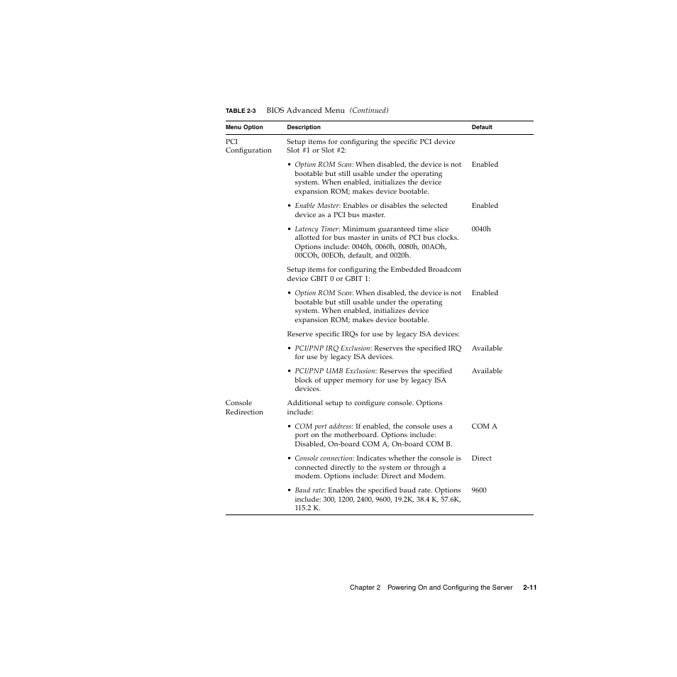 Sun Microsystems Sun Fire V20z User Manual | Page 35 / 106