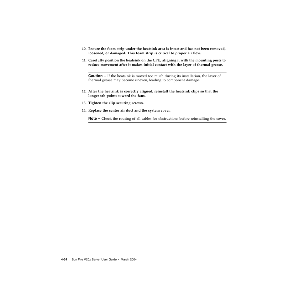 Sun Microsystems Sun Fire V20z User Manual | Page 86 / 106