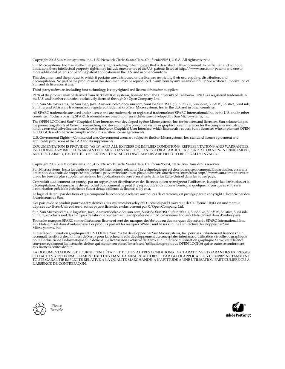 Sun Microsystems Interface Adapter User Manual | Page 2 / 66