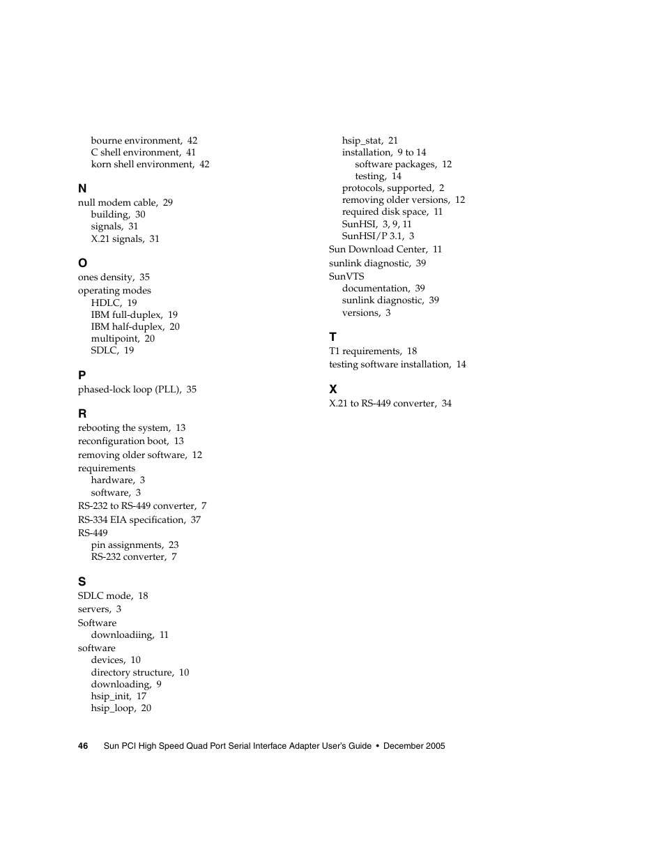 Sun Microsystems Interface Adapter User Manual | Page 66 / 66