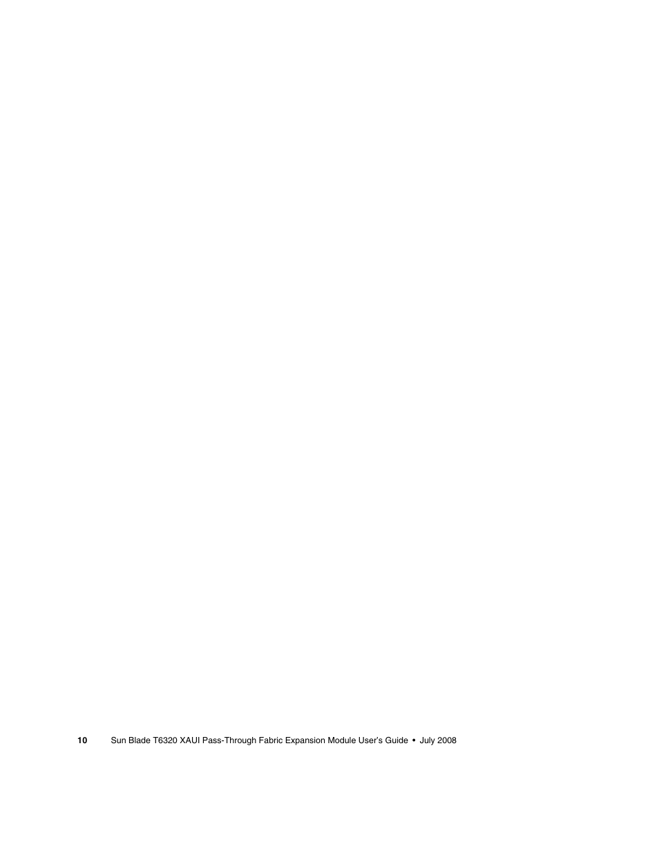 Sun Microsystems BLADE T6320 User Manual | Page 18 / 22