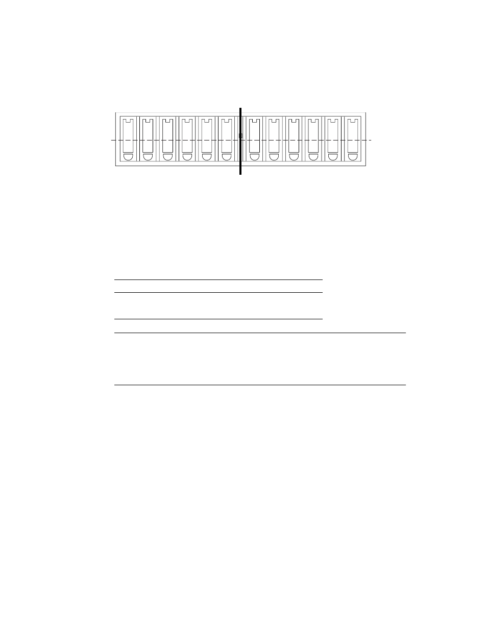 2 module id switch, Table31 1x2 module id switch settings, 3 scsi jumper cables and terminators | Module id switch, Scsi jumper cables and terminators, Figure 3-4 | Sun Microsystems Sun StorEdge A3500FC User Manual | Page 36 / 62