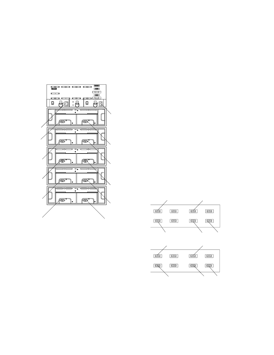 2 power connections, Power connections | Sun Microsystems Sun StorEdge A3500FC User Manual | Page 48 / 62