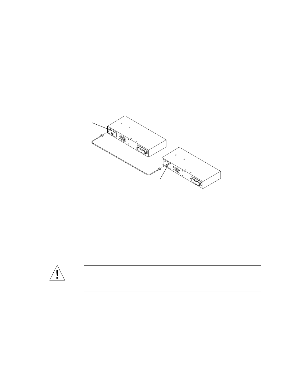 2 connections between power sequencers, Figure322 connecting the power sequencers, 3 connections to ac power sources | Connections between power sequencers, Connections to ac power sources | Sun Microsystems Sun StorEdge A3500FC User Manual | Page 57 / 62