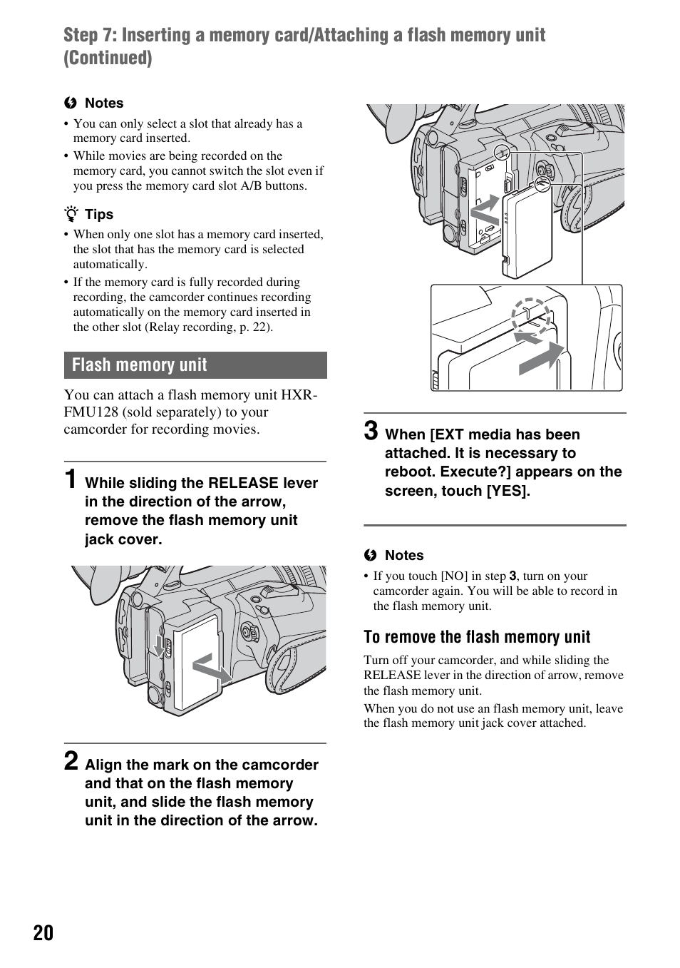 Sony 4-157-878-12(1) User Manual | Page 20 / 128
