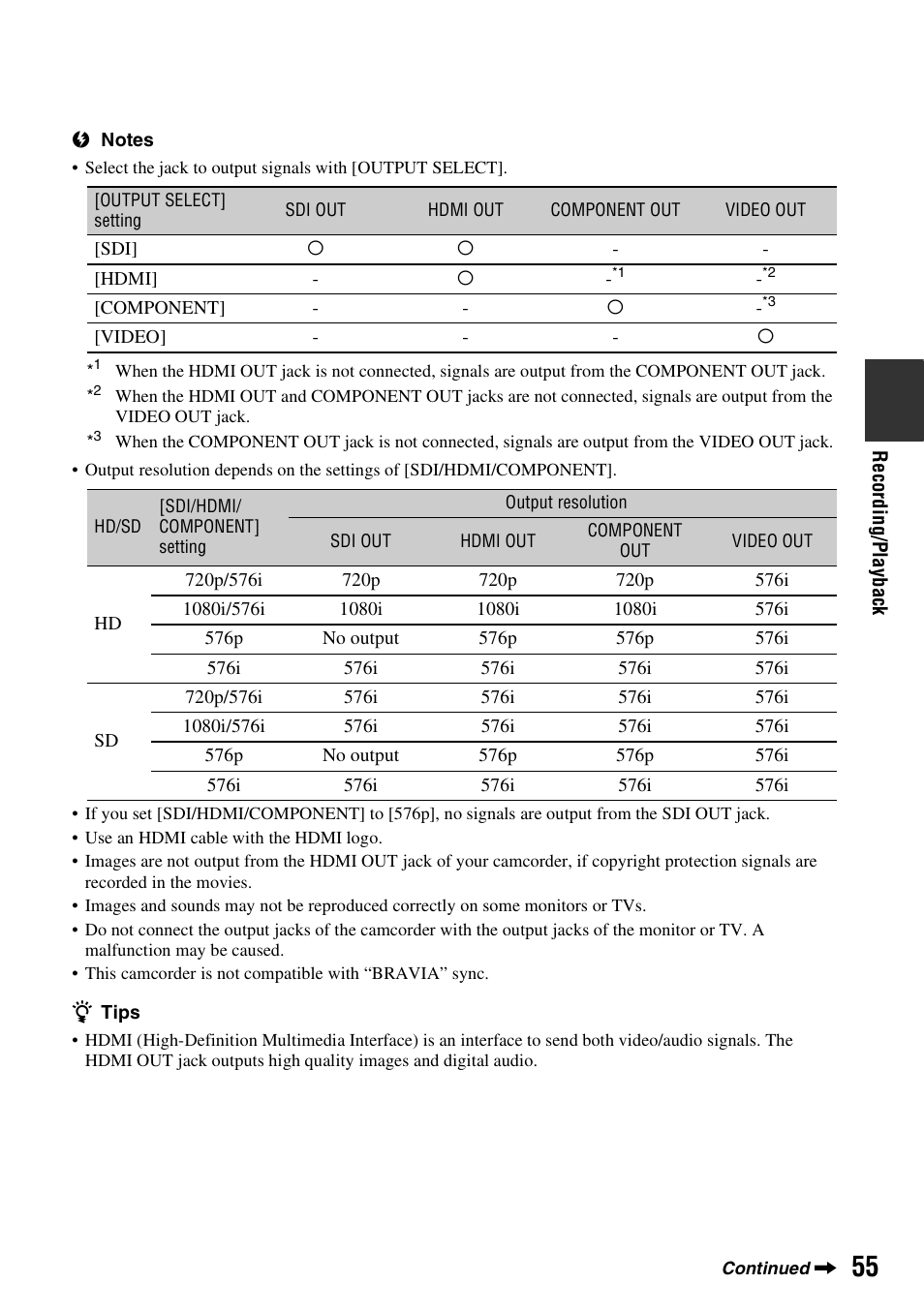 Sony 4-157-878-12(1) User Manual | Page 55 / 128