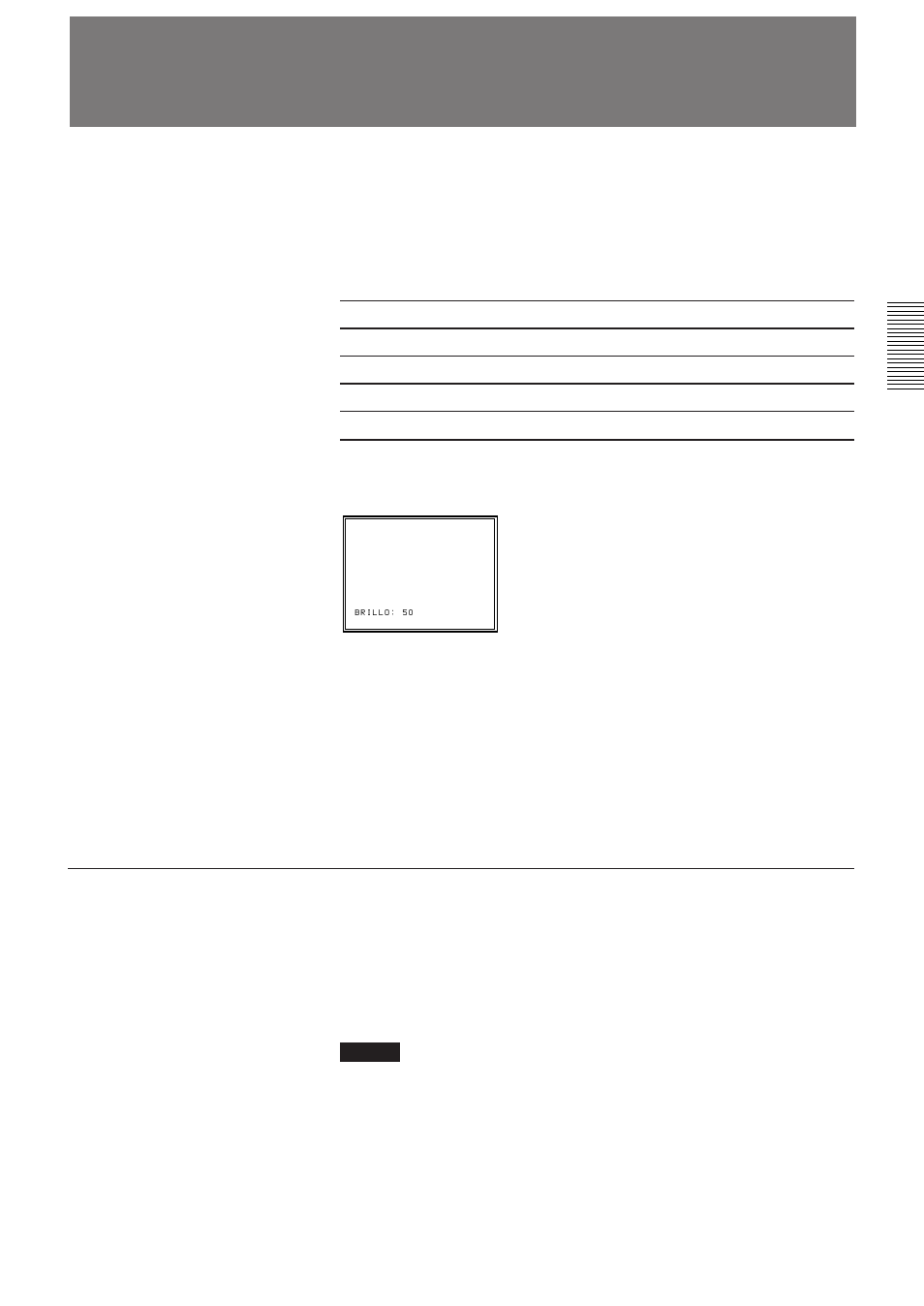 Ajuste de la calidad de imagen (e), Ajuste de la calidad de imagen | Sony VPH-D50QM User Manual | Page 107 / 132