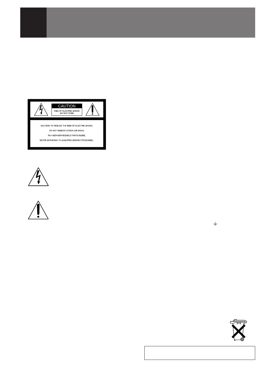 Operating instructions, Warning | Sony VPH-D50QM User Manual | Page 2 / 132