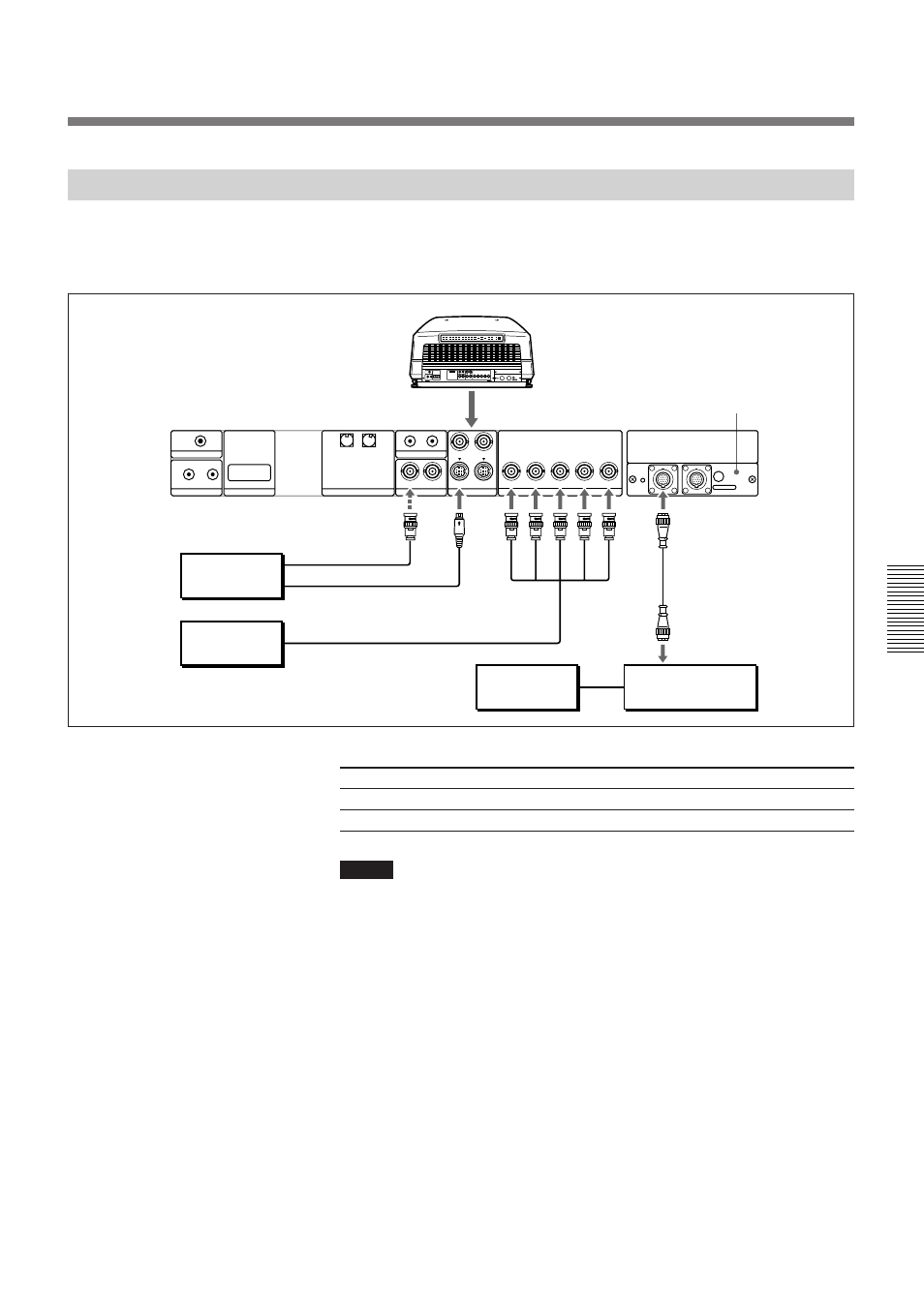 Using the signal interface switcher (en), Using the signal interface switcher | Sony VPH-D50QM User Manual | Page 39 / 132