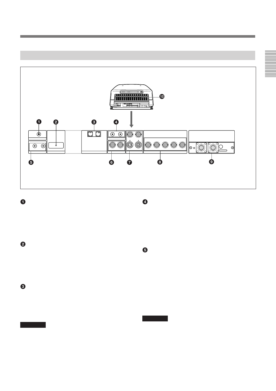 Arrière | Sony VPH-D50QM User Manual | Page 55 / 132