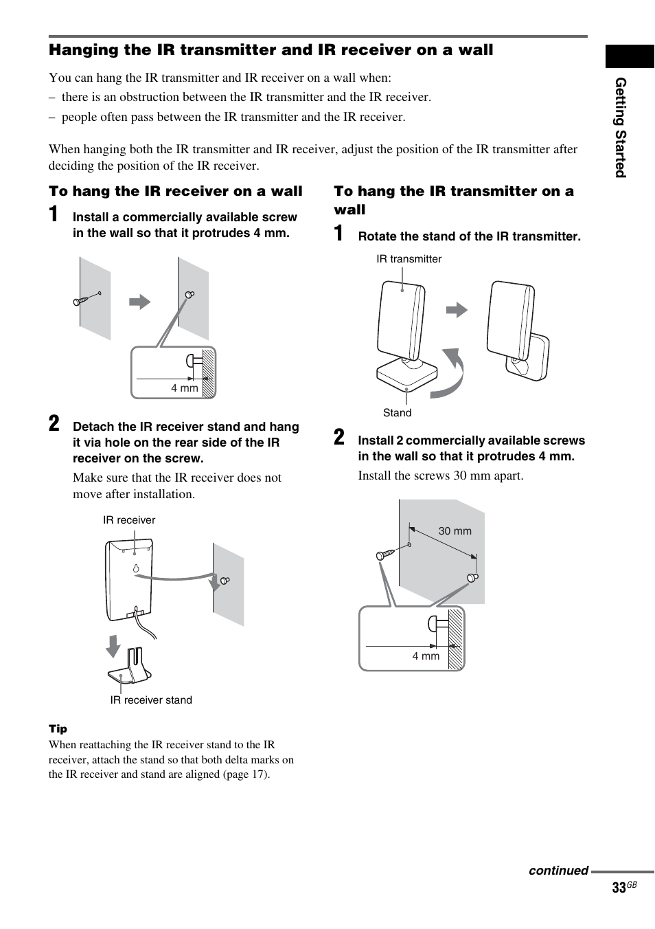 Sony DAV-LF1 User Manual | Page 33 / 116