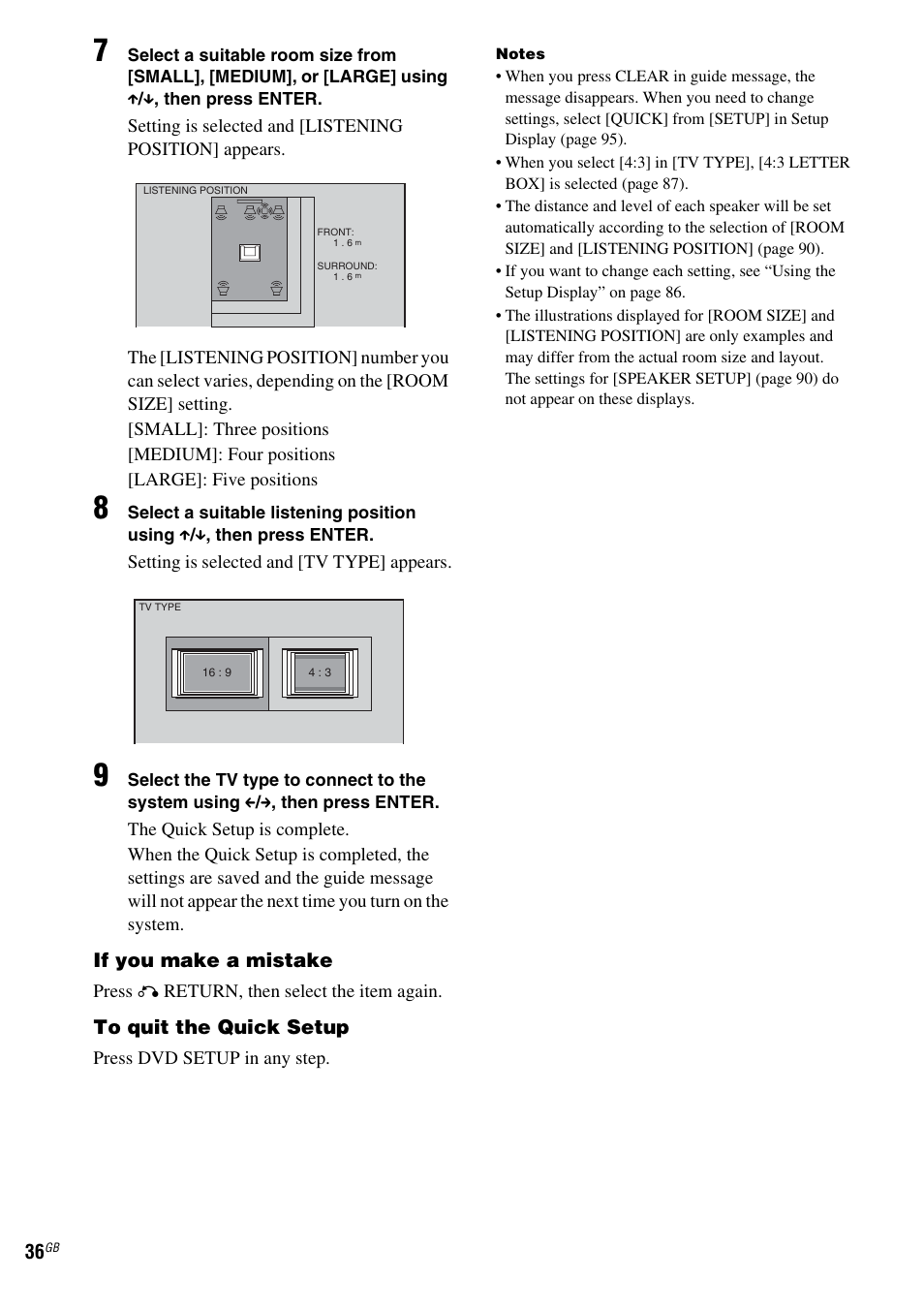 Sony DAV-LF1 User Manual | Page 36 / 116