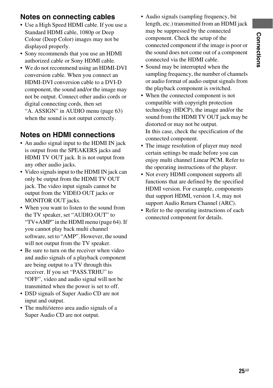 Sony STR-DH510 User Manual | Page 25 / 80