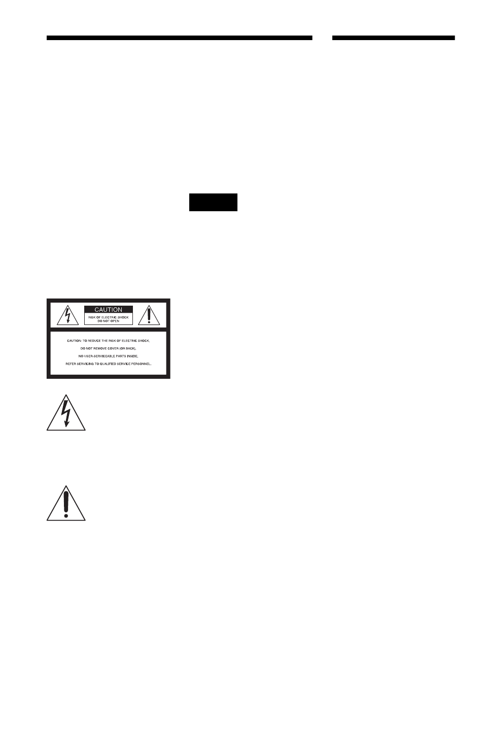 Warning, Welcome | Sony DVP-NC875V User Manual | Page 2 / 96