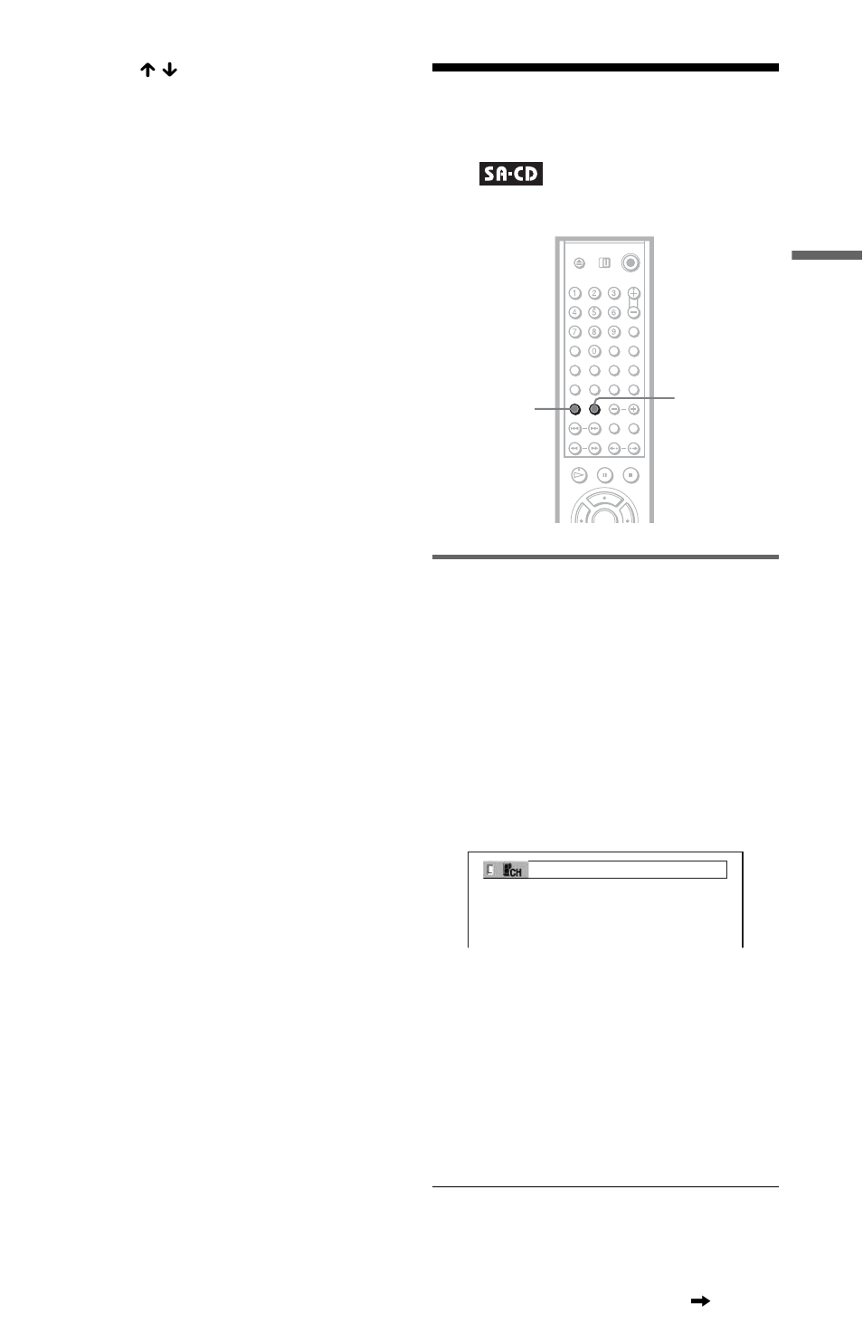 Selecting a playback area for a super audio cd, N (39 | Sony DVP-NC875V User Manual | Page 39 / 96