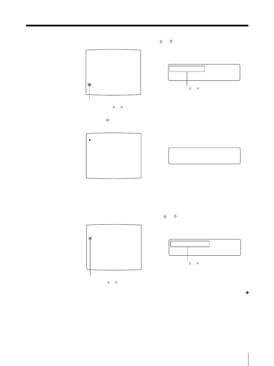 I mmed . cap, Of f / o n f prn unc t i on s e tup, S e t up [ > ] f unc t i on | Pre ss, Select function by pressing the f or f button, Select immed. cap by pressing the f or f button, Continue to the next page c | Sony UP-50 User Manual | Page 105 / 428