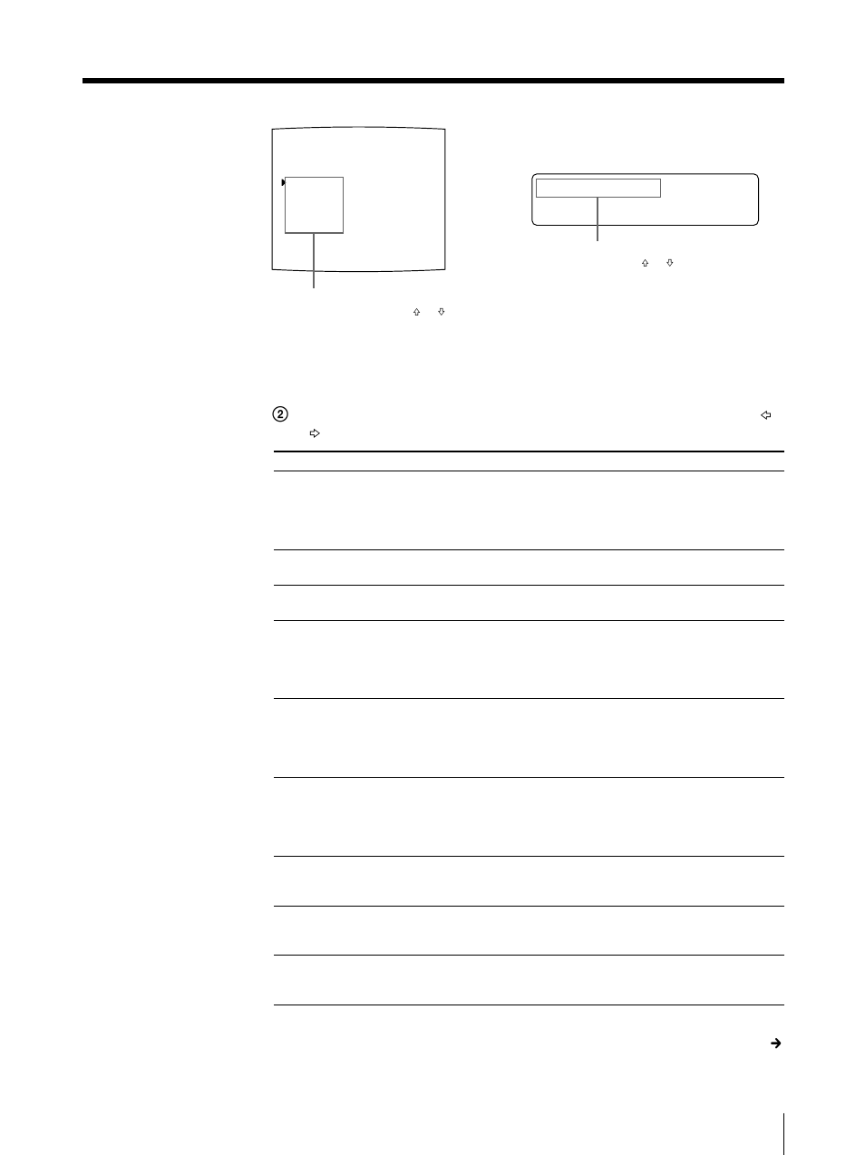 Rm 2 f unc, C / pr i n t, Continue to the next page c | Sony UP-50 User Manual | Page 107 / 428