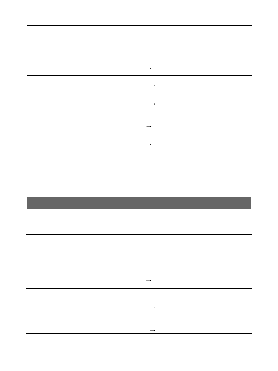 Warning messages, Error/warning messages (continued) | Sony UP-50 User Manual | Page 130 / 428