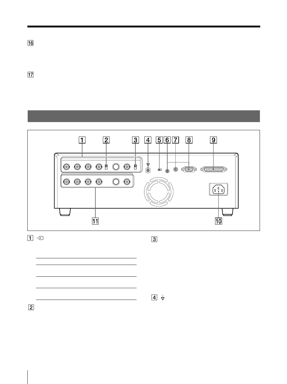 Rear | Sony UP-50 User Manual | Page 138 / 428