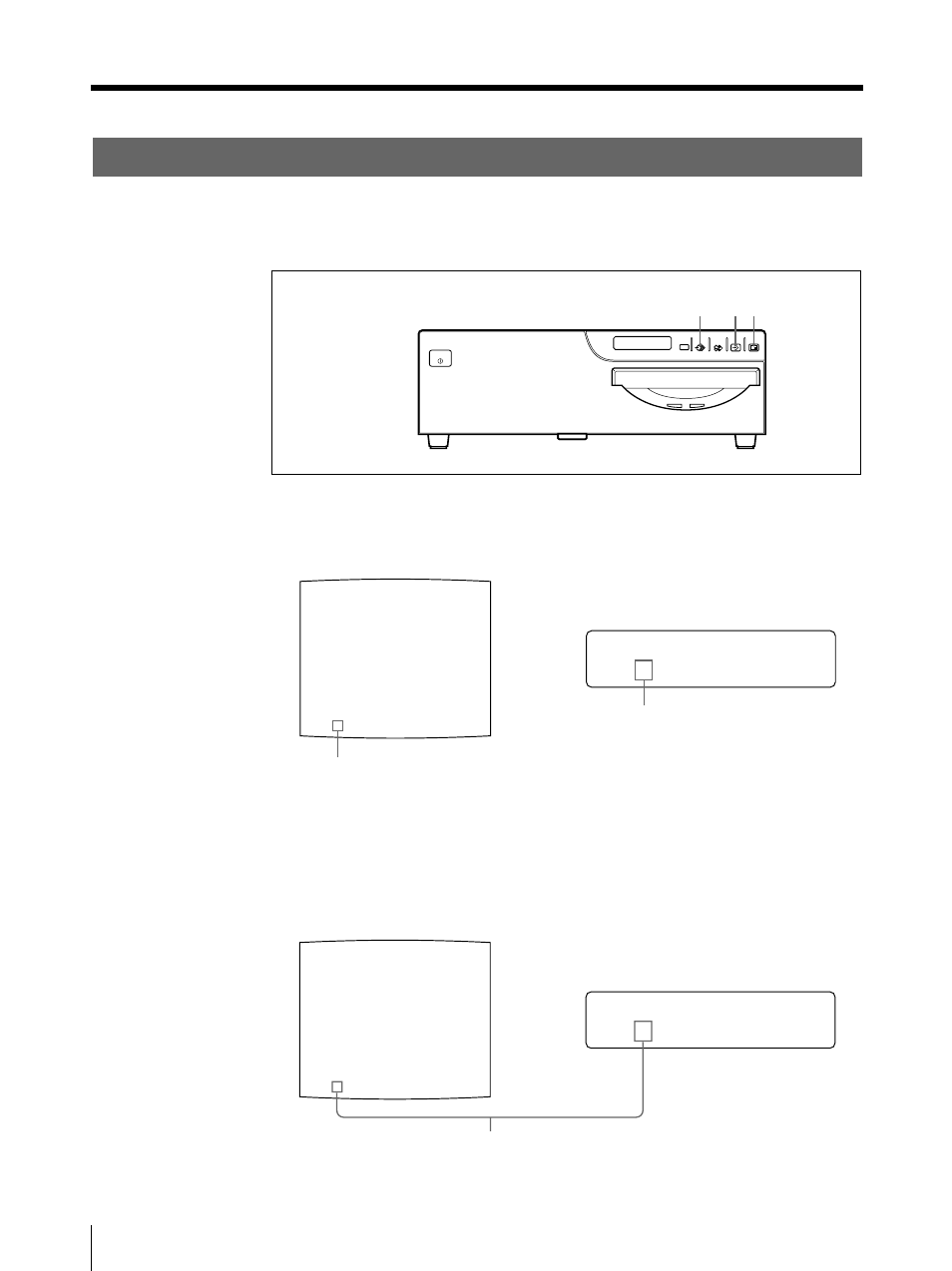 Saisie d’une autre image pendant une impression, Réalisation de tirages pleine page (suite), Q 1 b 1 s | Sony UP-50 User Manual | Page 168 / 428