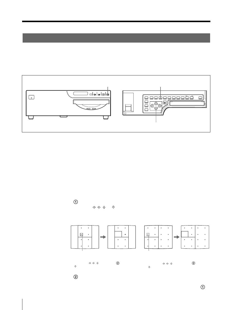 Réalisation d’un tirage avec une incrustation, Variantes de tirages (suite) | Sony UP-50 User Manual | Page 194 / 428