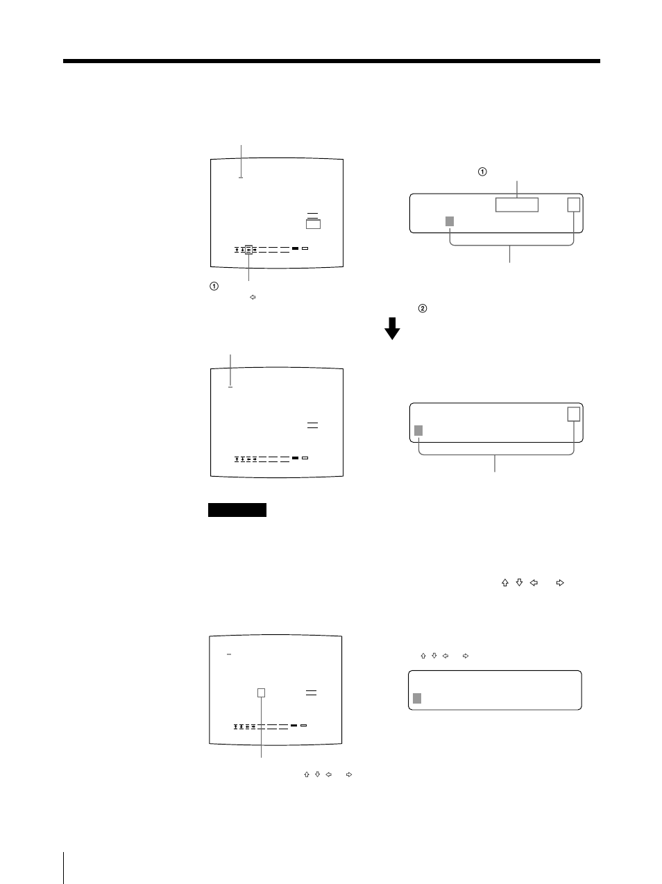 Réalisation de tirages avec une légende (suite), C . of f < s > 1 | Sony UP-50 User Manual | Page 200 / 428