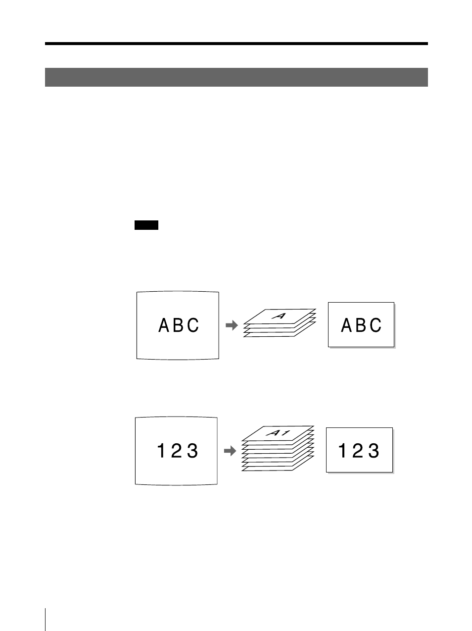 About the memory, Making variations of printouts (continued) | Sony UP-50 User Manual | Page 32 / 428