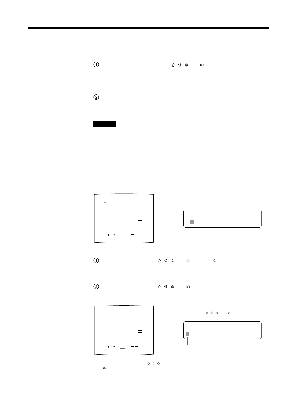 Sc . of f < de l > 1, Sc . of f < s > 2 | Sony UP-50 User Manual | Page 343 / 428