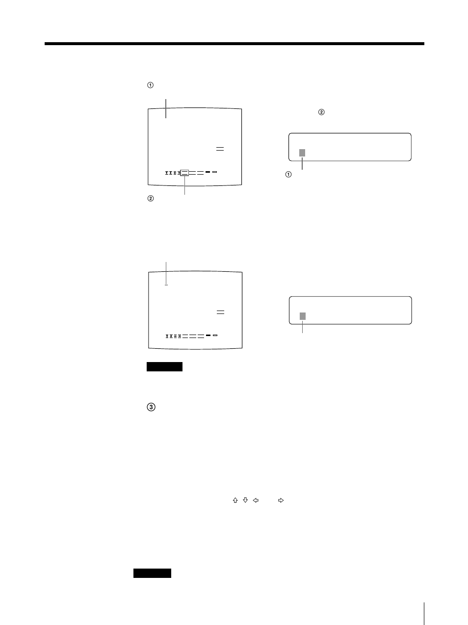 Ac b c . of f < i ns > 2, Ac bc . of f < i ns > 2, Drücken sie die taste menu | Sony UP-50 User Manual | Page 345 / 428